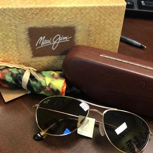 Maui Jim Baby Beach Aviator Sunglasses